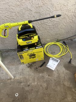 Rioby power washer batería