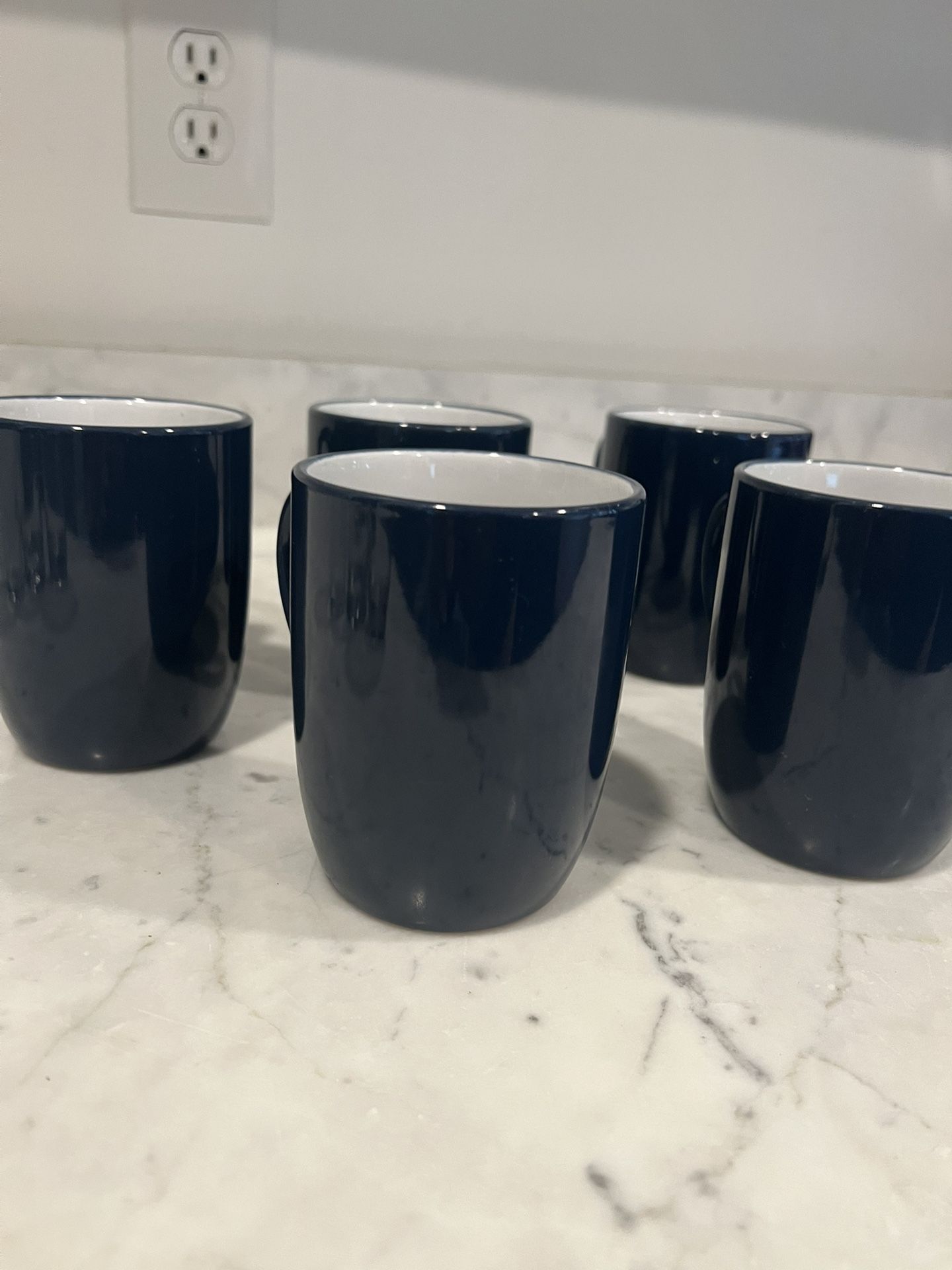 Navy Blue Mugs
