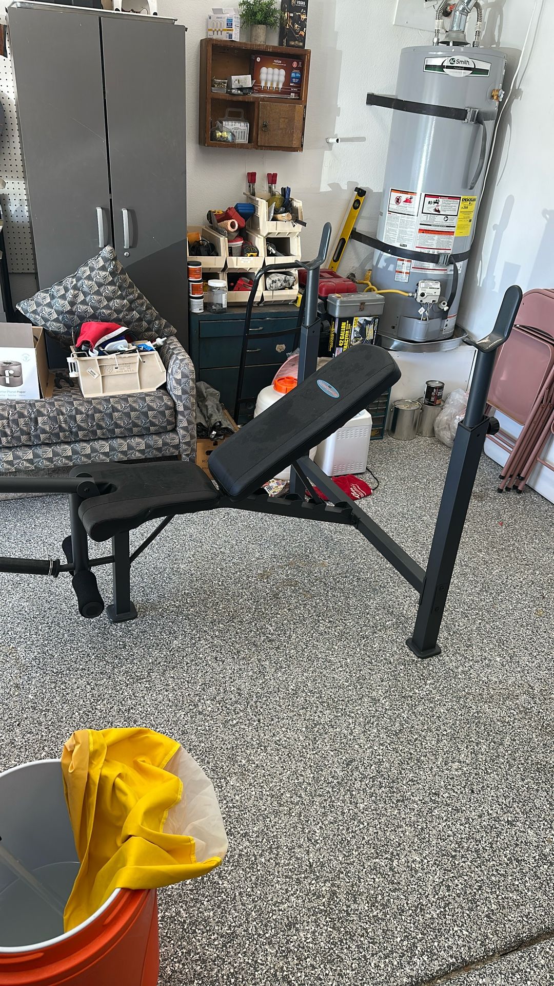 Adjustable workout bench With Leg Lift