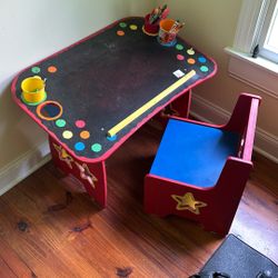Kid’s Art Desk & Chair