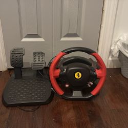 Thrustmaster ferrari gaming steering wheel 
