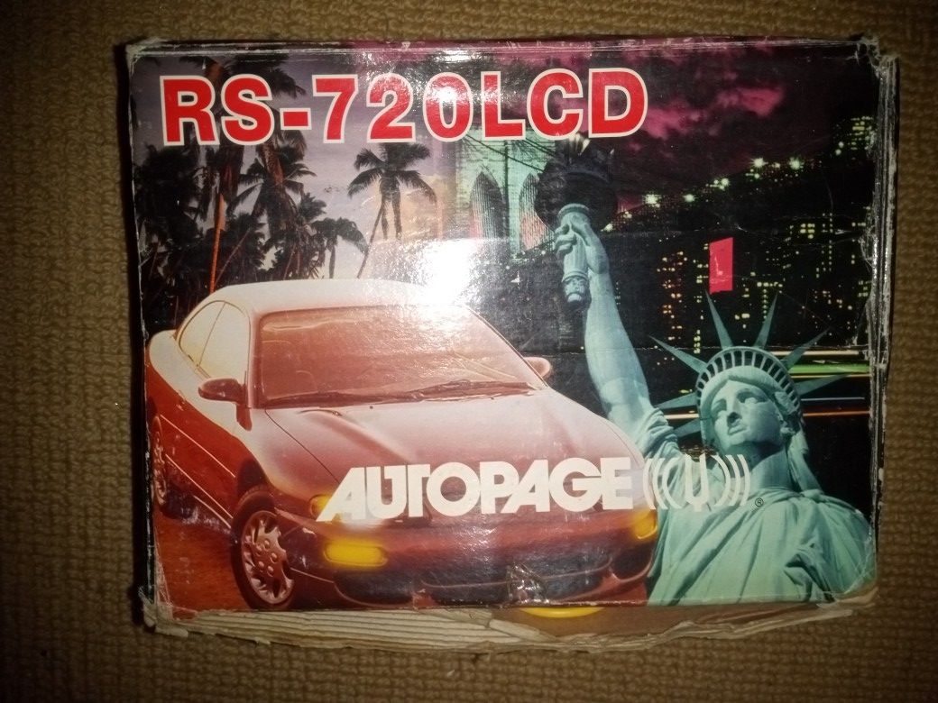 Auto Page Automobile Alarm System ( NEW)