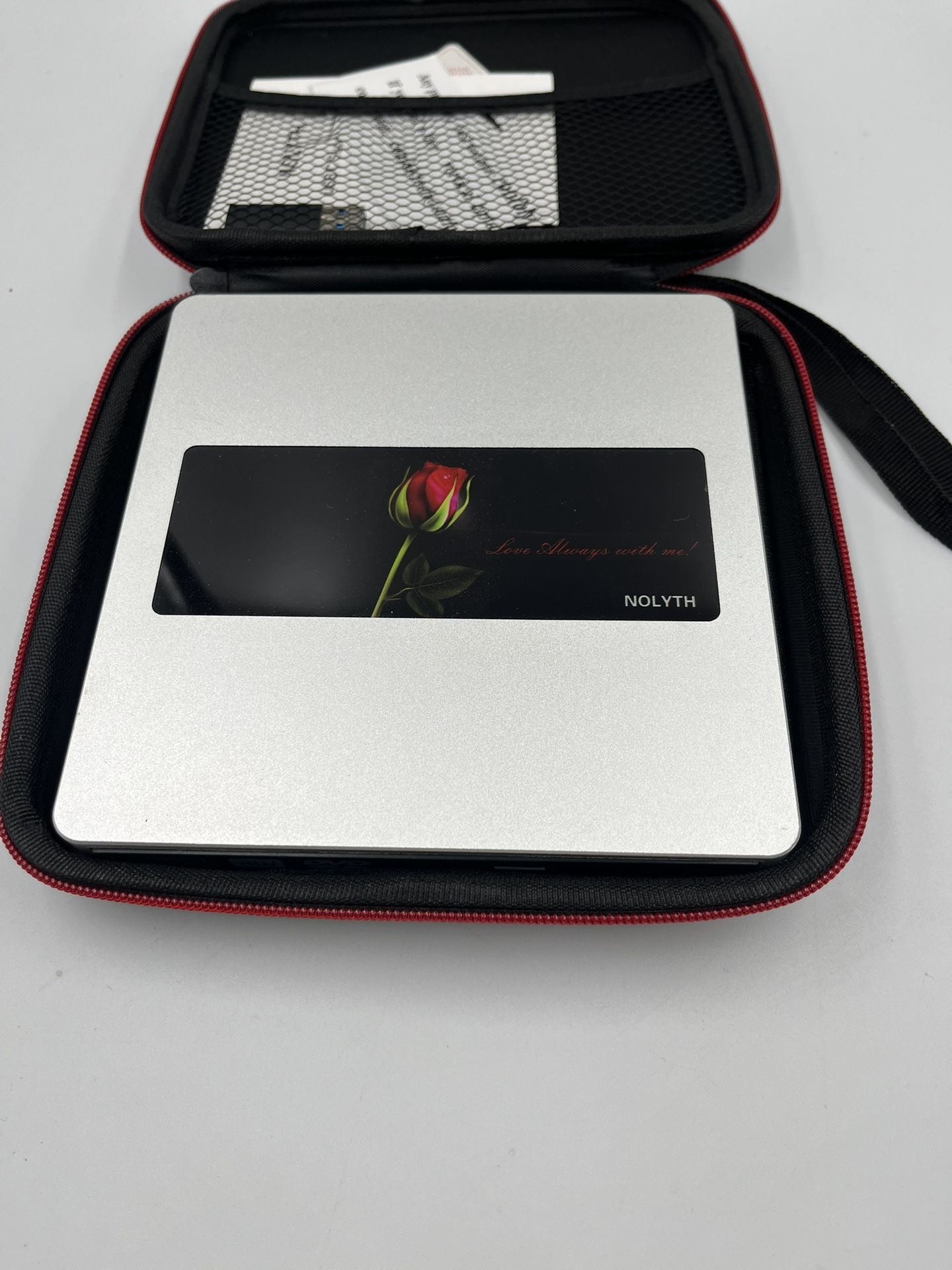 Nolyth External CD/DVD Drive USB-C Portable With Case