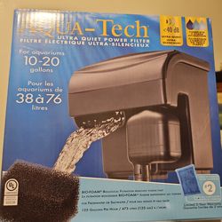 Aqua Tech 10-20 gallon fish tank filter