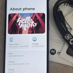 Motorola Moto G 2025 tracfone