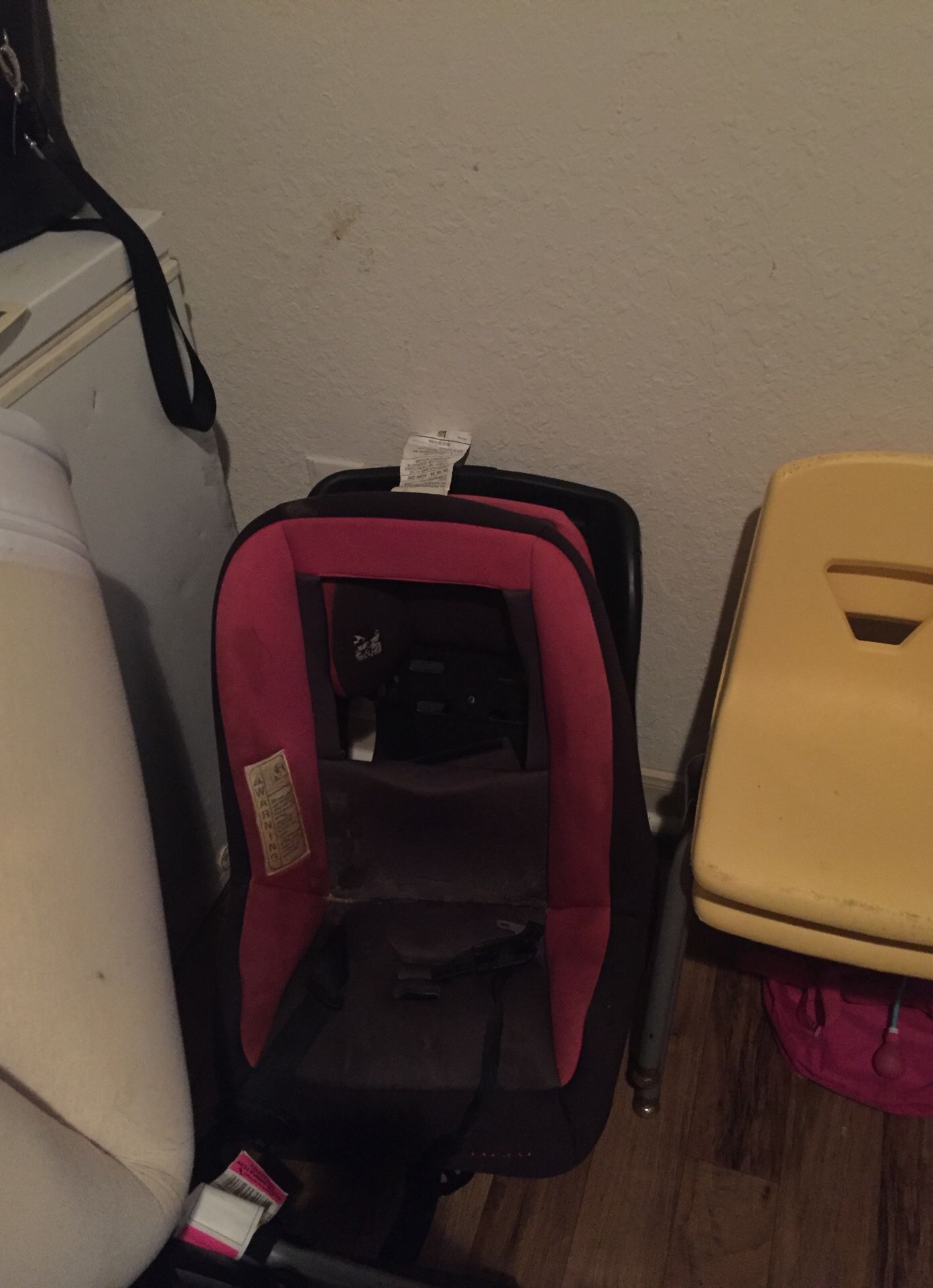 Car Seat and Double Stroller