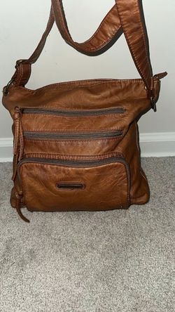 Brown Leather Crossbody Bag