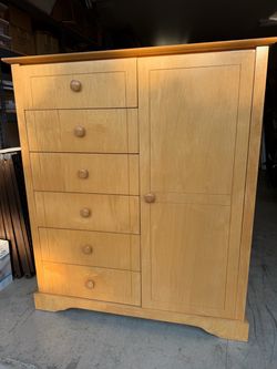 Solid Maple Dresser