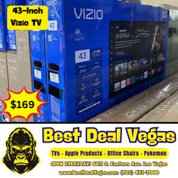 43" Vizio 4K Smart TV with Dolby Vision