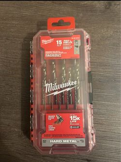 Milwaukee drill bits sealed new