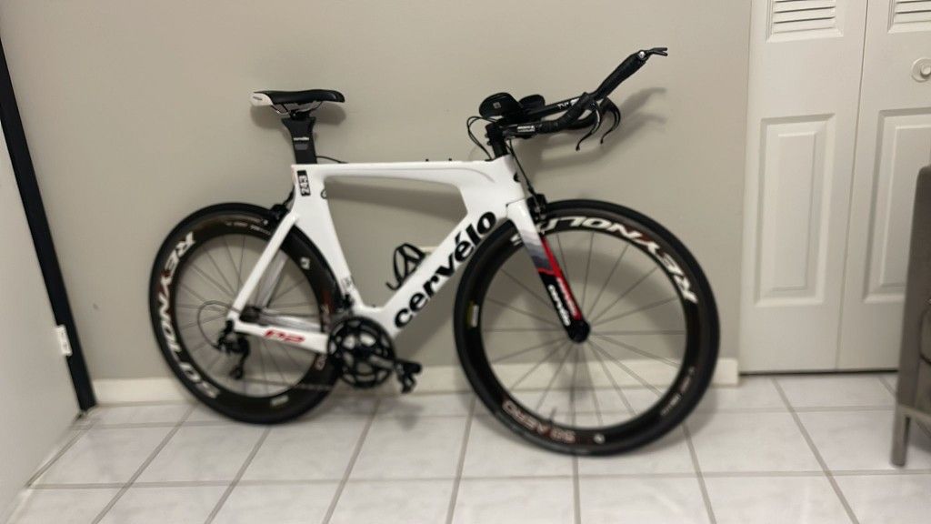 Cervelo P2 Bike With Reynolds AERO Wheels