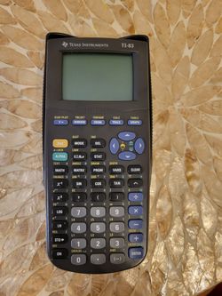 TI 83 Calculator- FREE