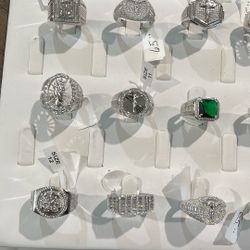 925 Silver Men’s Rings
