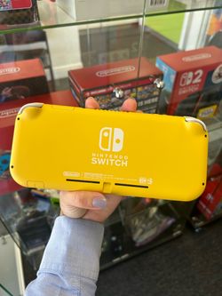 Nintendo Switch Lite Yellow Handheld Console