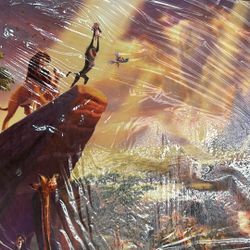 Canvas lion King picture