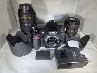 Nikon D600 Full-Frame DSLR + 2 Nikon VR Lenses – Excellent Condition