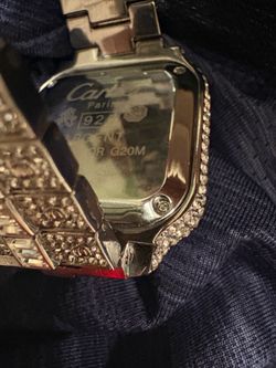 Cartier Moasinite watch shines and passes tester !