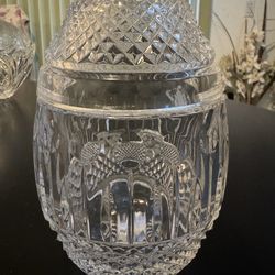 Vintage Crystal Covered Egg - 24% Lead Crystal
