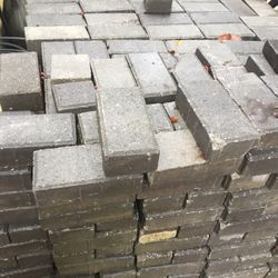Grey Used Pavers 