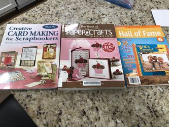 Scrapbook / Card Making Ideas Book Lot