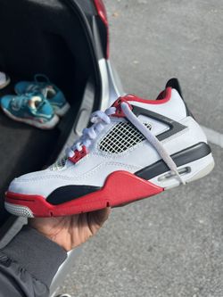 Fire Red Jordan 4 (GS)