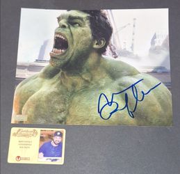 🔥Mark Ruffalo Signed Autographed 8x10 Hulk Avengers Marvel Celebrity Authentics 🔥