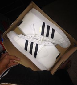 Adidas High Top Shell Toes