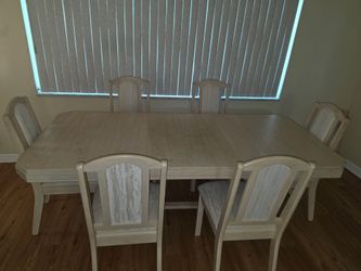 Dinning room set with China set