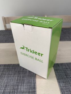 Trideer Yoga Ball for Exercise, Pregnancy, Active Sitting