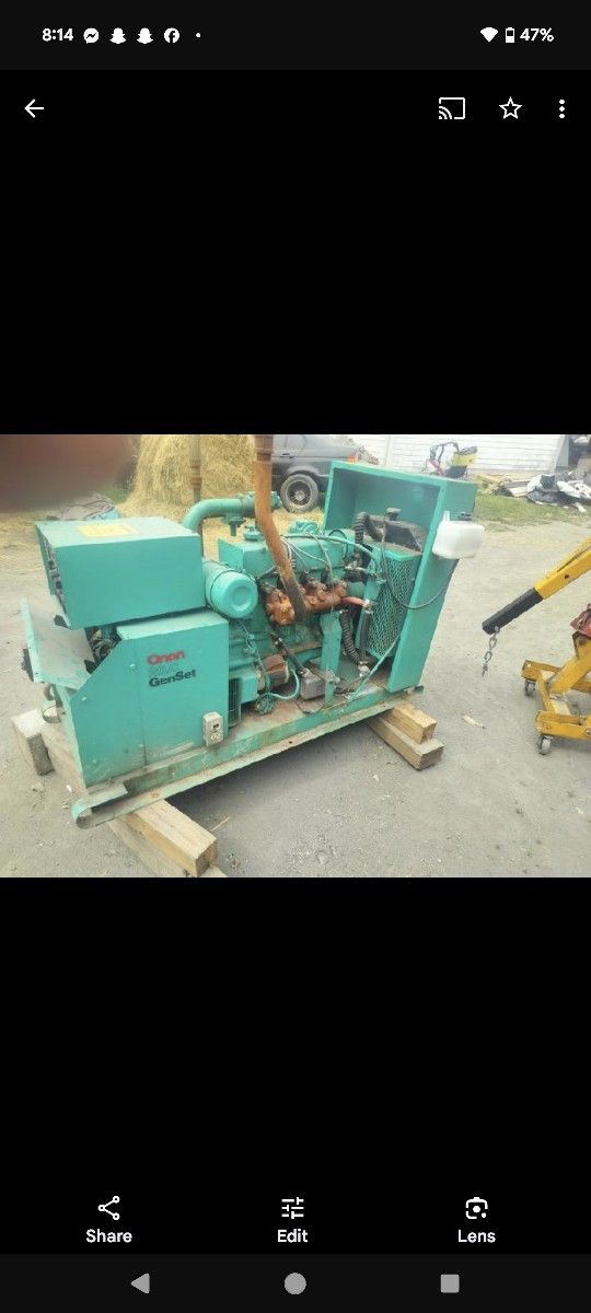 ONAN 20,000 WATT GENERATOR