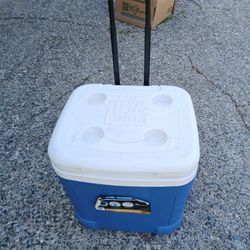 Igloo Ice Cube Cooler Chest On Wheels With 20 Ice Packs