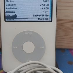 Ipod 5th Gen 30gb A1136