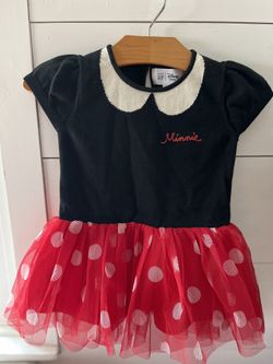 New! Baby GAP | Disney Minnie Mouse Embroidery Dress 18-24 Months