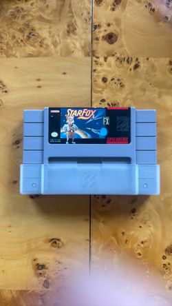 Starfox SNES Cartridge