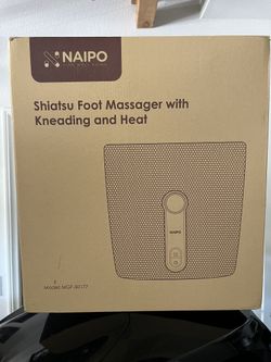Shiatsu Foot Massager with Kneading and Heat