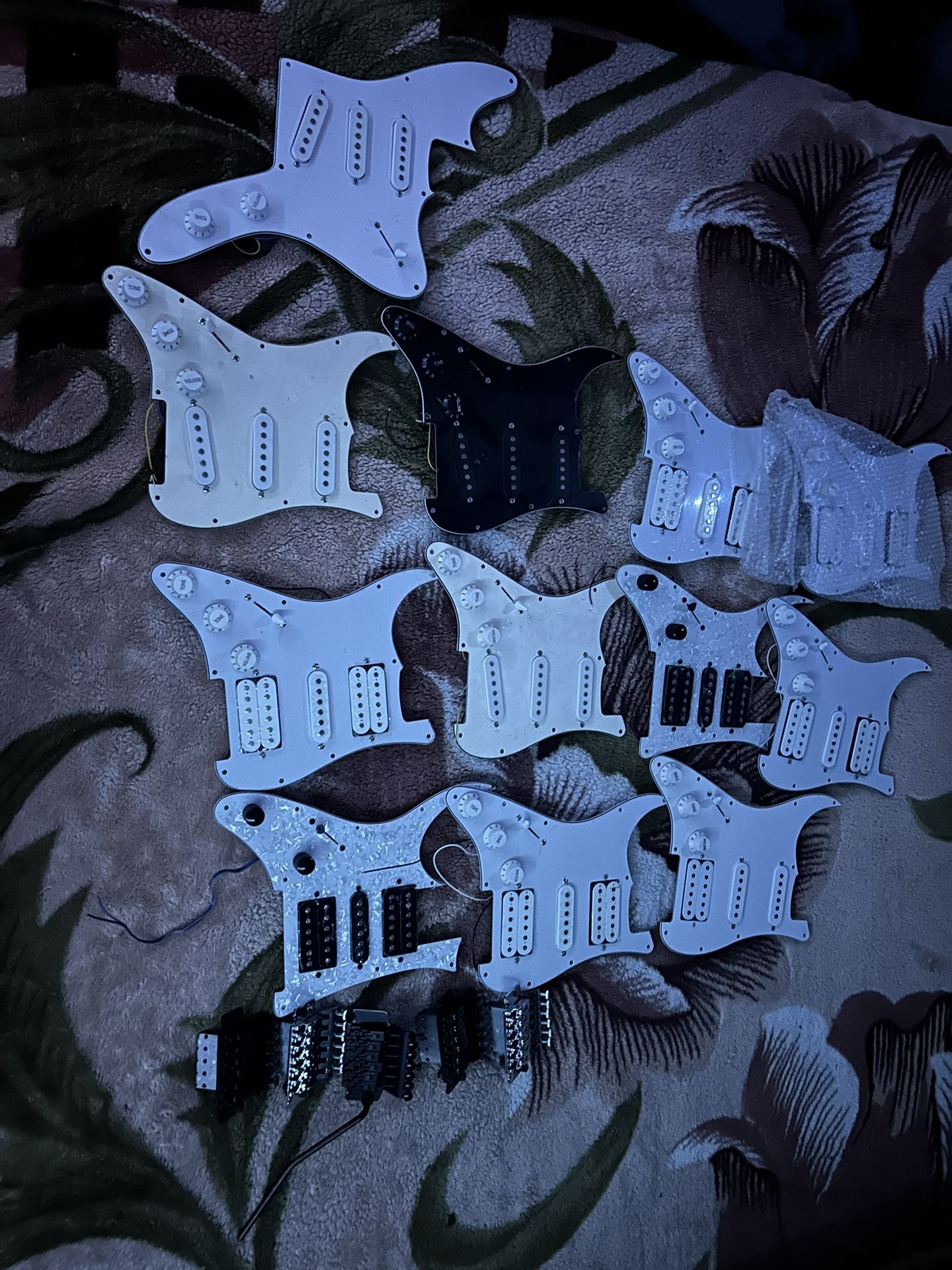 Left Handed Pickguards And Floyd Roses