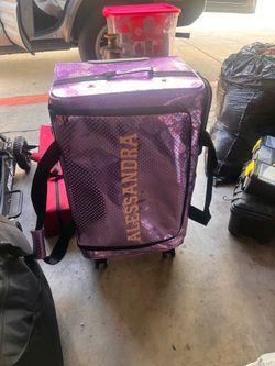 dancer's suitcase