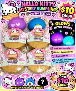 Hello kitty and friends dumplings