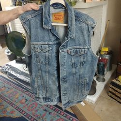 Brand New Original Levi Jean Vest 