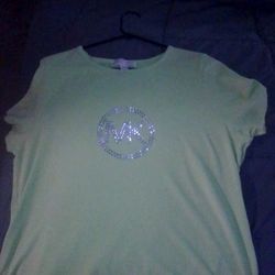 Women's Michael Kors Short Sleeve Shirt 