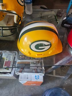 Construction helmet Green Bay Packers
