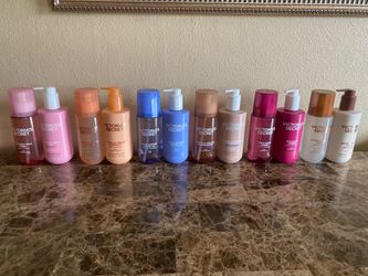 Victoria’s hair & body mist & lotion set