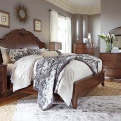 Balinder - Medium Brown Bedroom Set Ashley Furniture