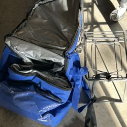 Hot/Cold Bags With Rolling Cart