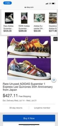 Adidas Shoes 35th Anniversary Lee Quinones