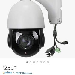 （New）Outdoor PTZ Camera 5MP 20X Optical Zoom IP PTZ Camera Waterproof Night Vision Speed Dome Camera POE ONVIF Compliant