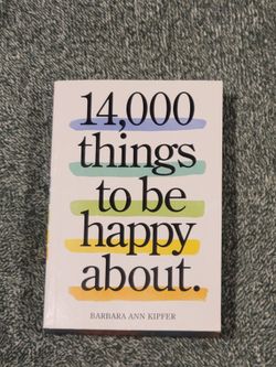 14,000 Things to Be Happy About Book