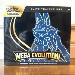 Pokemon Cards: Mega Evolutions Elite Trainer Box
