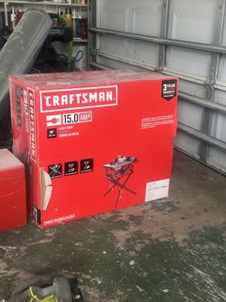 CRAFTSMAN 10.0-in 15.0 -Amp 120.0 -Volt Table Saw