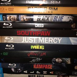 Variety of Mixed Blu-Rays $5. Ea. 